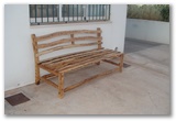 
		Banc fet d'ullastre / Banco de acebuche
	