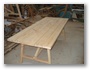 
		taula per porxada o exterior (2 passades de protector) / mesa para exterior o terraza (doble capa de protección)
	